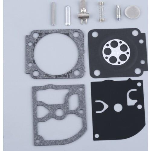 1SET Carburetor Carb Repair Rebuild Kit Fit RB-129 fit for ZAMA RB-129 C1M-W26 A-C SERIES CARBS TRIMMER CHAINSAWS PARTS Engine