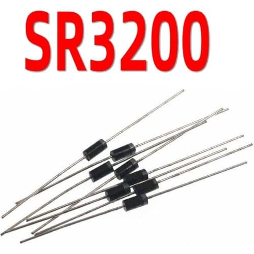 20pcs/lot SR3200 Schottky Diode SB3200 DO-27