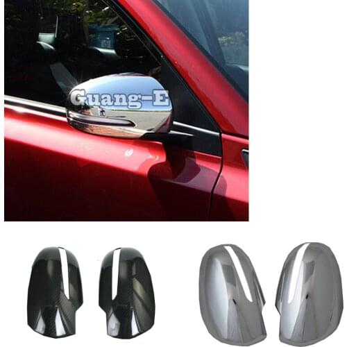 ABS Chrome Car Sticks Rear View Rearview Side Glass Mirror Cover Trims Frame For Suzuki S-Cross Scross SX4 2014 2015 2016 2017