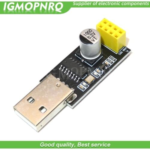 ESP01 Programmer Adapter UART GPIO0 ESP-01 Adaptaterr ESP8266 USB to ESP8266 Serial Wireless Wifi Developent Board Module