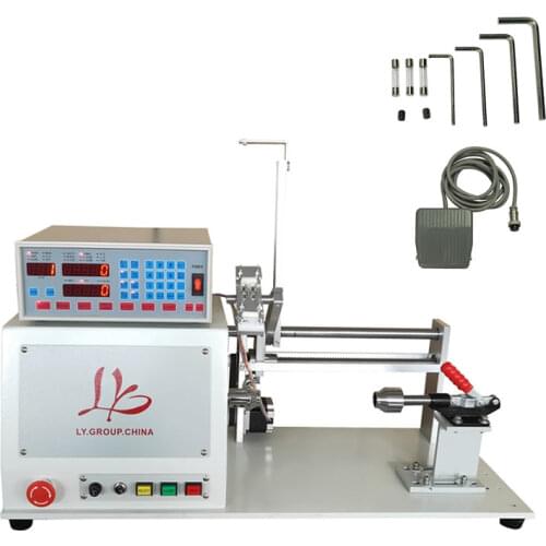 LY 830 Computer Automatic Coil Winder Winding Dispenser Dispensing Machine for 0.04-1.20mm Wire 220V/110V 400W