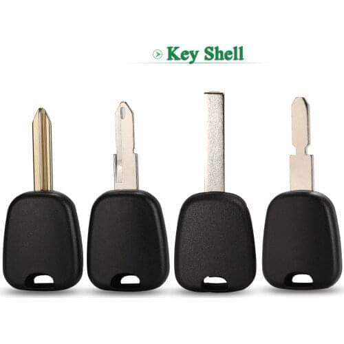 Bilchave 10pcs Transponder Car Key Shell Fob For Citroen C2 C3 C4 Fit Peugeot 106 107 307 207 306 406 VA2 HCA SX9 Ne73 Blade