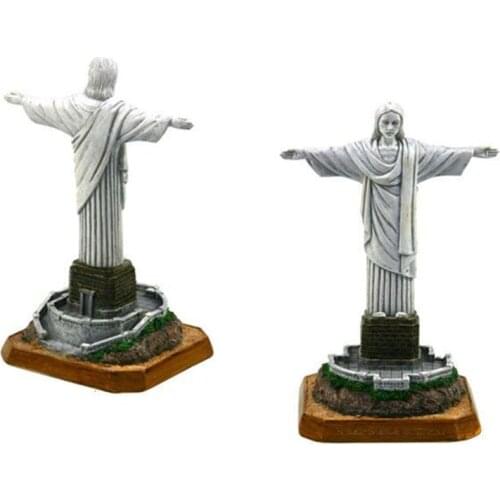 Brazil Christ The Redeemer Creative Resin Crafts World Famous Landmark Model Tourism Souvenir Gifts Collection Home Decoration