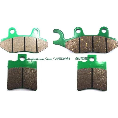 For DERBI 50 RUNNER 2T Blacksoul 2011 Disc Brake Pads Pill Front Rear