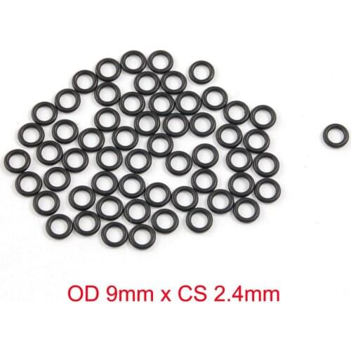 OD 9mm x CS 2.4mm NBR rubber sealing o ring oring seal oil resistant