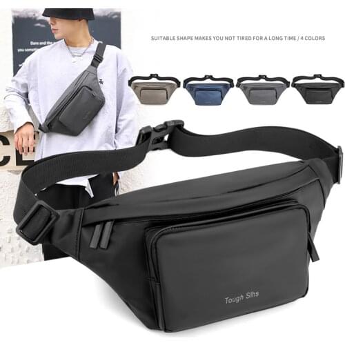Fashion Waist Bags For Men 2021 Multifunctional Chest Bag Fanny Pack Male Brand Design Nylon Cross Body Wasit Packs Unisex Purse