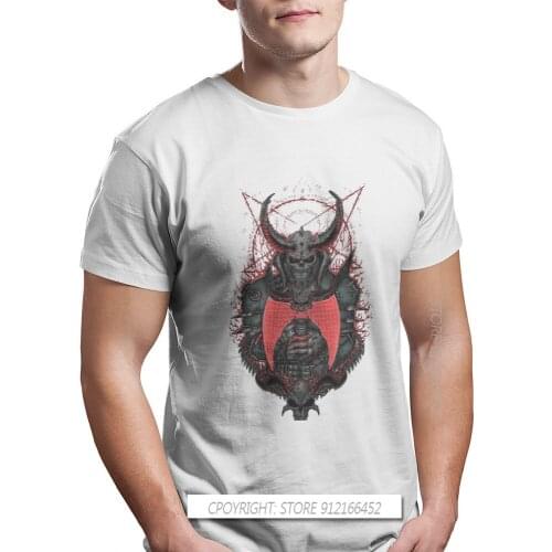 Marauder TShirt For Men Doom Eternal Slayer Hell Doomguy Seraphim Game Clothes Designer T Shirt Homme Printing Fluffy