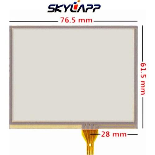 New 3.5"inch 4 Wire Resistive Touch Screen Panel Digitizer for TM035KBH11 TM035KBZ17 Handwritten Touch panel Glass Free shipping