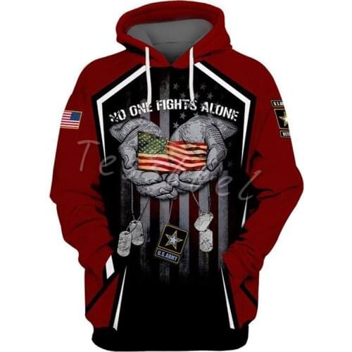 Tessffel US Army 3D Printed New Mens Hoodies Camo Harajuku Zipper Hooded Casual Sweatshirt Unisex Hip Hop Streetwear Style-8