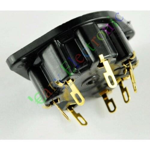 Wholesale and retail 20PCS 8 PIN Gilded plastic shuguang VACCUM TUBE SOCKET SAVER AUDIO tube amp DIY free shipping