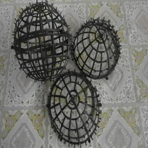 Hot sale 10cm 15cm 20cm 25cm 30cm plastic flower ball rack accessories skeleton floor DIY grass bouquet &wedding props