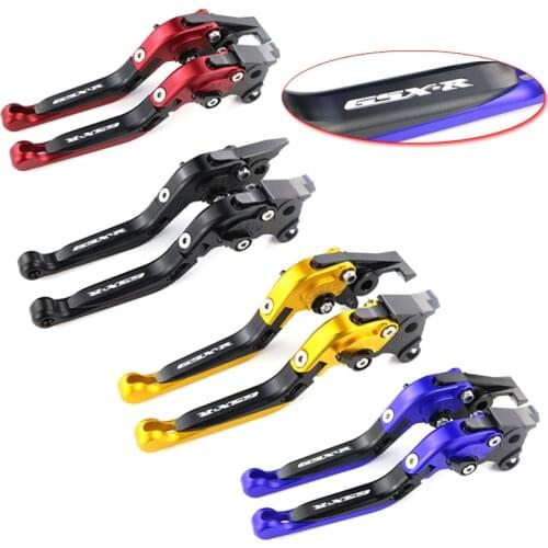 Clutch Brake Levers Fit For Suzuki GSXR600 GSXR750 2011-2015 GSXR1000 2009-2017 Motorcycle Adjustable Foldable Extendable