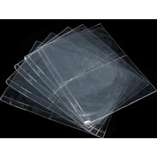 Album Pages 2 Pockets Money Bill Note Currency Holder Storage Collection 1 Sheet