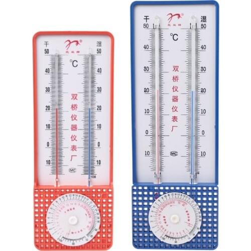 Dryness meter Hygrometer Thermometer Monitor for Household Greenhouse Temperature Humidity Monitor Desktop Wall