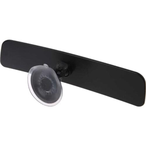 Universal Rear View Side Mirror Wide Angle Adjustable Suction Car Interior Decor 23GC