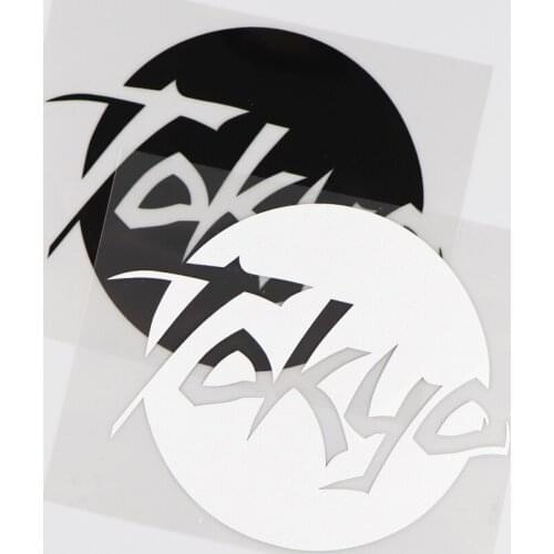 13.5X10.9CM Tokyo Japan Car Sticker Vinyl Decal Modern Cartoon Word Decoration