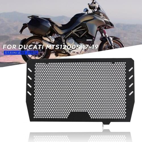 Motorcycle Radiator Protection Guard Grille Aluminium Alloy Protector Cover for MTS 1200S 2017-2019