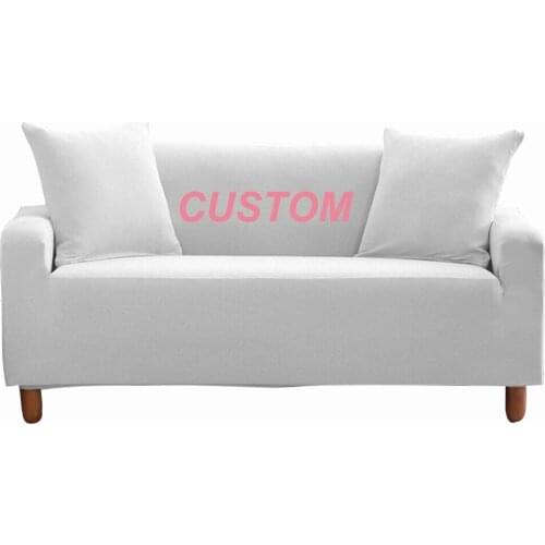 1/2/3/4 Seater Customization For Living Room Sofa Cover Sectional L Sofa Furniture Protective All-Inclusive Customize Slipcovers