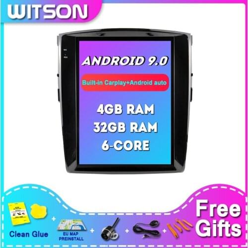 WITSON Android 9.0 Car DVD Player For MITSUBISHI PAJERO V98 4G RAM 32ROM Car DVD Player Universal