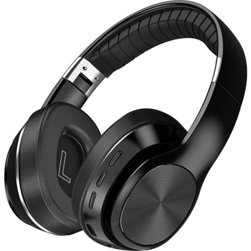 Bluetooth 5.0 HiFi Headphones Wireless Foldable Support TF Card/FM Radio/Bluetooth AUX Mode Stereo Headset With Mic Deep Bass