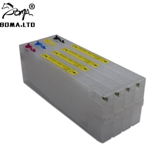 BOMA.LTD Refill Ink Cartridge For Epson B300 B310N B510DN Printer With Permanent T6171 - T6174 T6161 - T6164 Chip Sensor