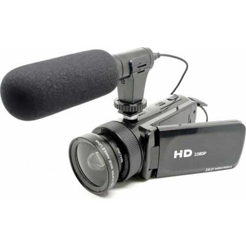 High Definition Digital Video Camera With Microphone Wide-angle Lens Home Durable Digital Video Camera