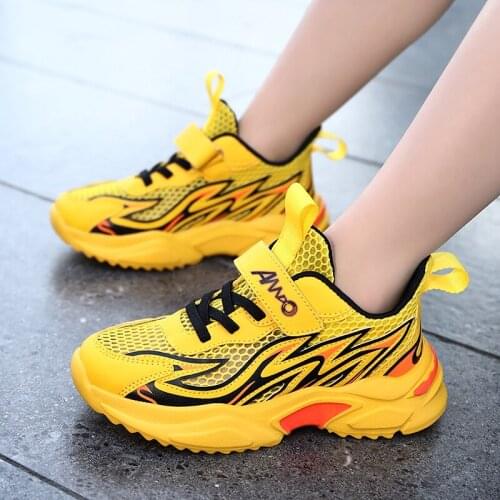 Autumn New Kids Sports Shoes Air Mesh Breathable Children Casual Running Sneakers Soft Shoes for Boys Girls Casual Shoes Kids