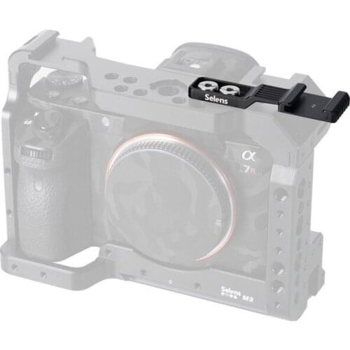 Selens a7iii a7r3 a7m3 Camera Cage Rig mount For A7III A7R3 A7M3 Cold Shoe Mount