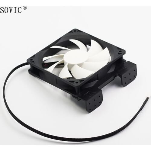 Bracket 12cm*12cm*2.5cm cooling fan large air volume radiator andChassis CD drive position fan computer host built-in radiator