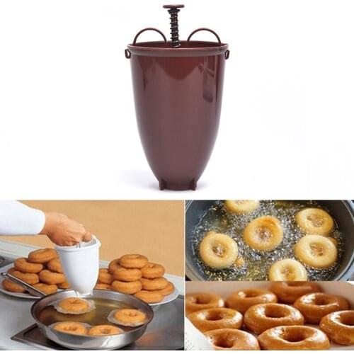 Plastic Donut Doughnut Maker Batter Dispenser For Cake DIY Cake Baking Tools Creative Cake Making Kitchen Accessory