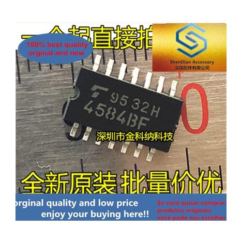 10pcs only orginal new 4584BF TC4584BF SMD SOP14 feet SOP5.2MM middle body logic chip