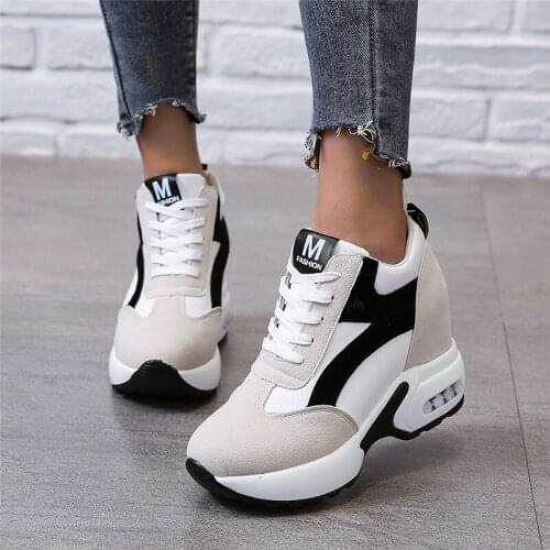 2021 Platform Sneakers Shoes Casual Comfortable Shoes Women Sneakers Ladies Platform Sneakers Heels Wedge Shoes Zapatillas Mujer