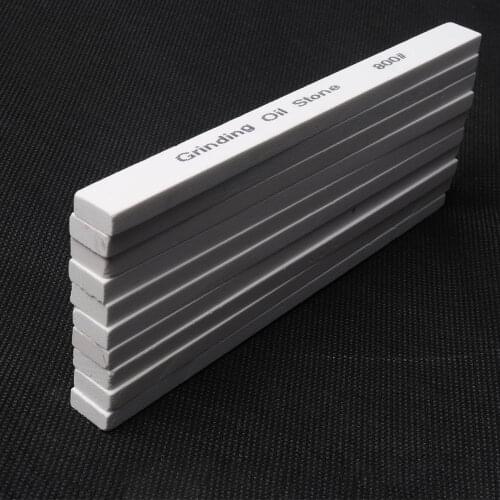 1pcs 800# Whetstone/ Oilstone /Sharpening Stone 150*12*6mm White Corundum For HSS Bearing Steel Ordinary Grinding