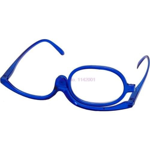 100pcs Magnifying Glasses 3 Colors Reading Glass Makeup Folding Eyeglasses Cosmetic General