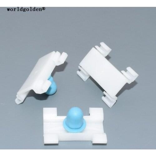 Worldgolden 100pcs auto fasteners body Trim Moulding Retainer for BMW#51138166675,55183z