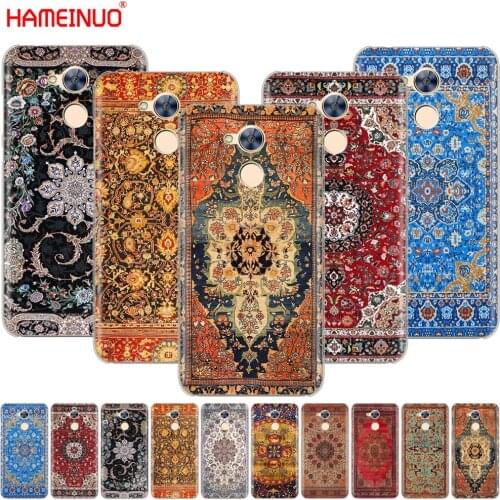 HAMEINUO Persian carpet Floral pattern Art Cover phone Case for Huawei Honor 10 V10 4A 5A 6A 7A 6C 6X 7X 8 9 LITE
