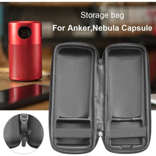 New Hard EVA Travel Bag Cover Case For Anker Nebula Capsule Smart Mini Projector Pocket Cinema Storage Bag Cover