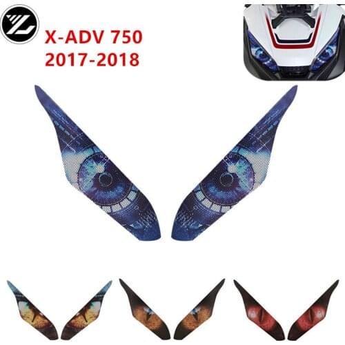 For HONDA X-ADV XADV750 2017 2018 Motorcycle accessories headlight protection sticker headlights eye body sticker
