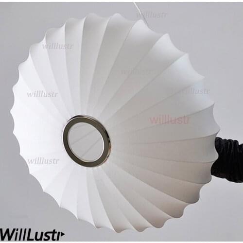 Silk Pendant Lamp Japan Style Suspension Lighting Living Room Bedroom Hotel Hall Cafe Modern Simplistic Hanging Light 8 Patterns