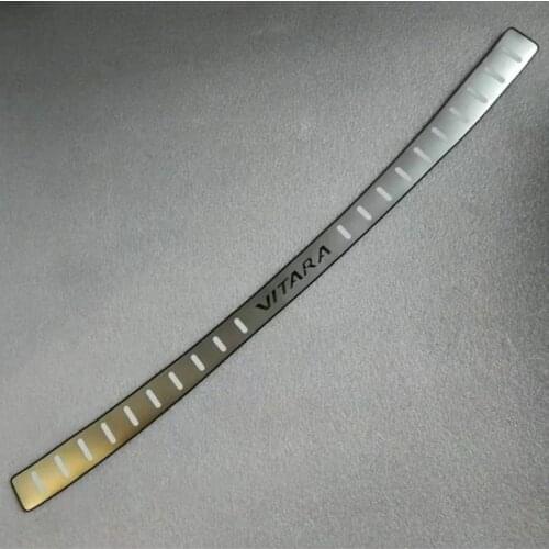 Stainless Steel Ultra thin Rear bumper Protector Sill for Suzuki Vitara 2015 2016 2017 2018 2019 Car Styling