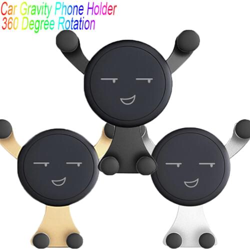 Universal Car Gravity Phone Holder Mobile Stand Bracket Auto Accesories For Phone GPS Cell Phone Holder For Iphone 11 12