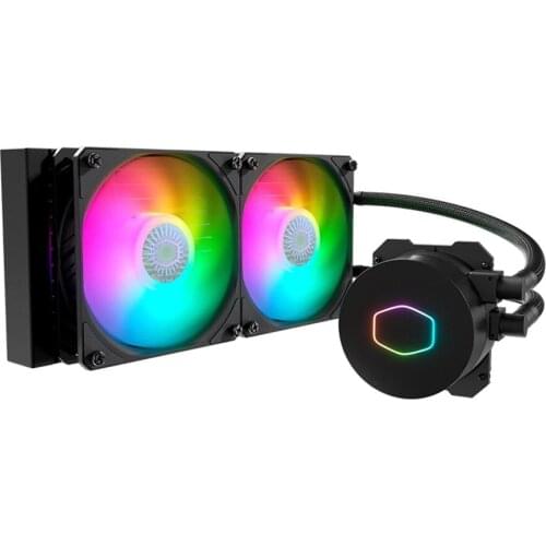 Cooler Master ML240L V2 ARGB CPU Water Cooler With controller 120mm 5V Addressable RGB fan B240 CPU Liquid Cooling For 2066 AM4