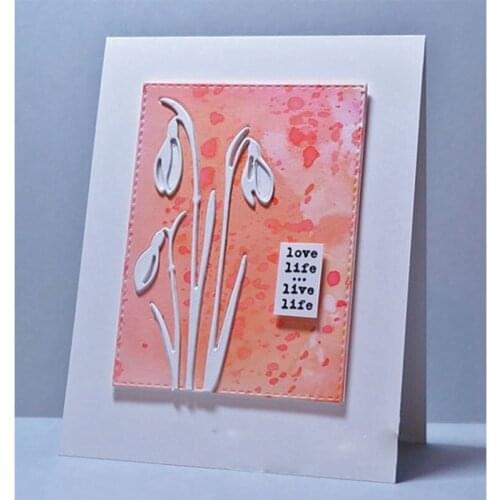 2019 Tulip Flower Metal Cutting Dies Stencils For DIY Scrapbooking Paper Cards Decorative Embossing Handcraft Die Cuts Template