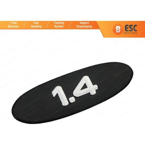 ESC ESP574 Black 1.4 Badge Monogram Emblem for Renault Clio
