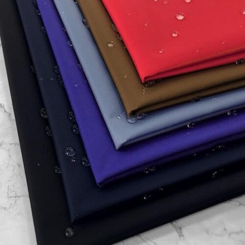 Free Shipping 1*1.5m Waterproof Pongee Fabric Tpu Coating Bedspread School Uniform Breathable Laminate Fabric