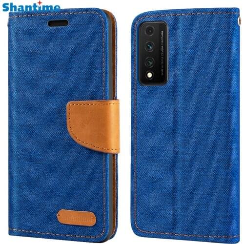 Oxford Leather Wallet Case For Huawei NZone S7 Pro With TPU Soft Back Cover Magnet Flip Case For Huawei Nova 8 SE Active Edition
