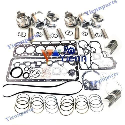 For Kubota S2800 Overhaul Rebuild Kit With Full Gasket Kit Piston And Ring set Bearing Set S2800-A Tractor M4950 Engine Parts