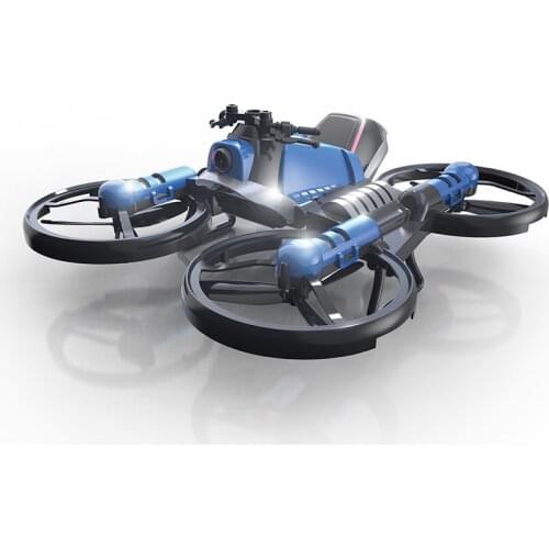 H6 WiFi FPV RC Drone Motorcycle 2 in 1 Foldable Helicopter With Camera Aerial RC Quadcopter H6 Motorcycle Drone 2 in 1 Toys Dron