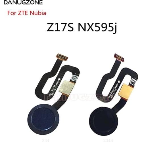 FingerPrint Sensor Button Touch ID Scanner Key Flex Cable For ZTE Nubia Z17S NX595j