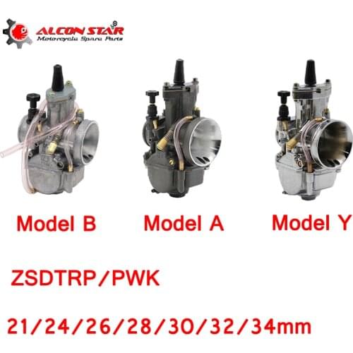 Alconstar High Performance PWK 21 24 26 28 30 32 34 Carburetor Carb For 90cc to 250cc Dirt Pit Bike ATV Quad Motorcycle